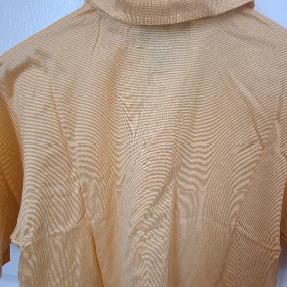 (737) St. Andrew's Links Men's Polo, Size: S Color: Orange - Picture 4 of 4